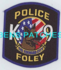 ALABAMA,FOLEY POLICE K-9 1